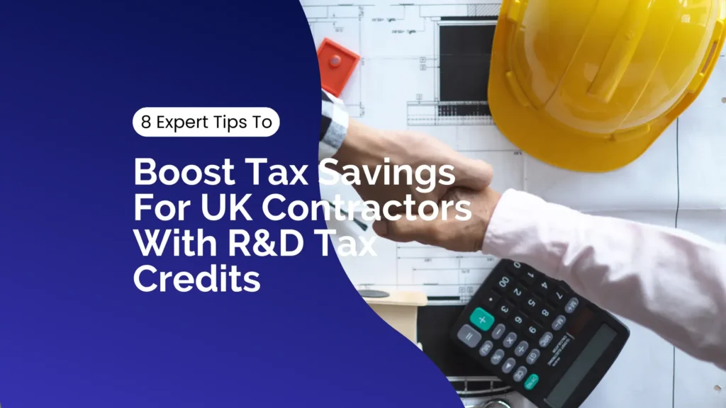 8 Expert Tips to Tax Savings for RD Tax Credits