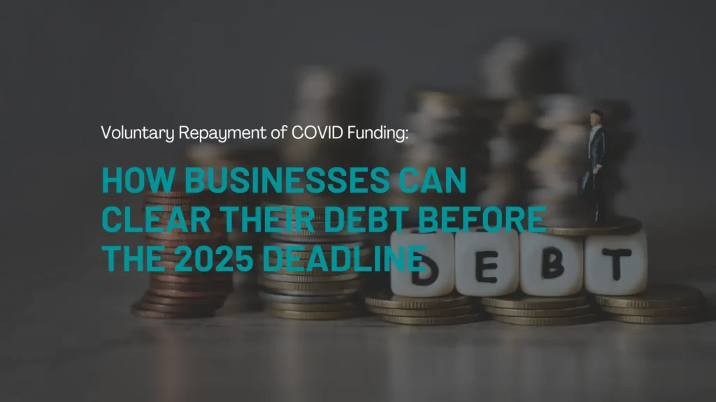 Voluntary Repayment of COVID Funding 1